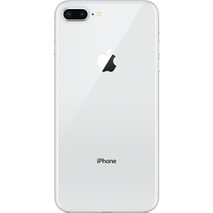iPhone 8 Plus zilvere Achterkant