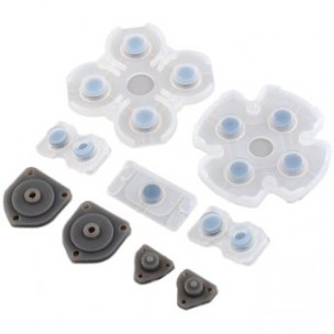 PS4 Controller Button Rubber Set 9-delig