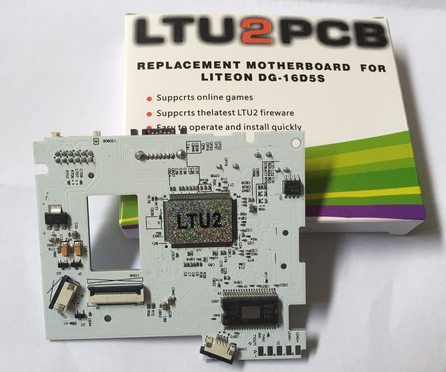 Xbox 360 slim LTU2 PCB voor LiteOn DG16D4S DG16D5S