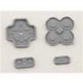 3DS rubber button set 4 delig new