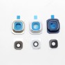 Samsung Galaxy S6 Rear Camera Lens Cover Blauw incl Sticker en Lens Glas